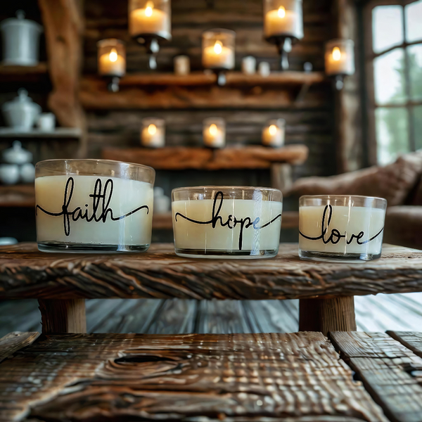 Michris 100% Soy Wax Scented Candles