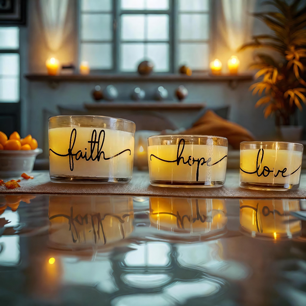 Michris 100% Soy Wax Scented Candles