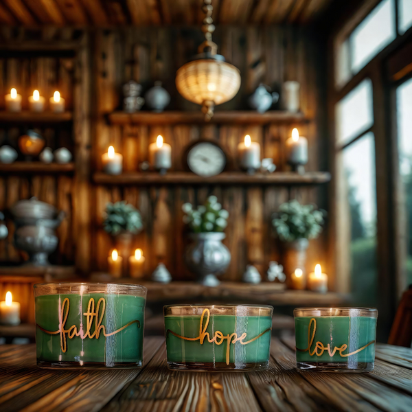 Michris 100% Soy Wax Scented Candles