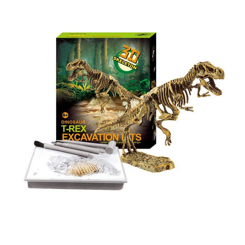 Dinosaur Skeleton 3D Dino Fossil Bones Excavation Science Kit